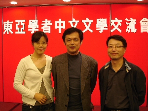 明報月刊 香港作家聯會 주최 만찬장에서