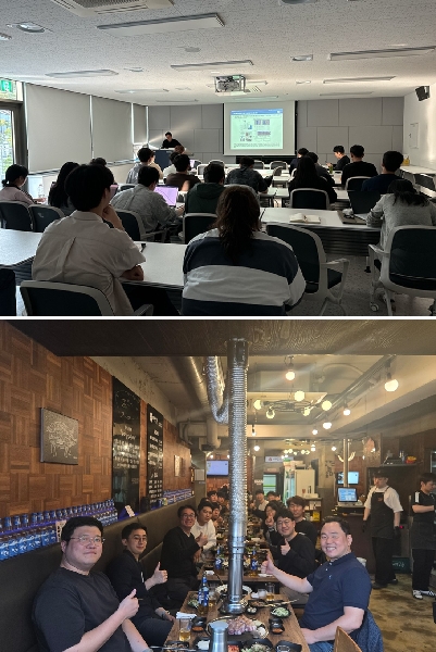 [2026.0.4.15.] 글로컬랩사업단 4월 정기회의 및 참여대학원생들과 저녁식사 main image