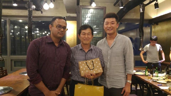 Juwon & Sabur's farewell, Aug 26 대표이미지