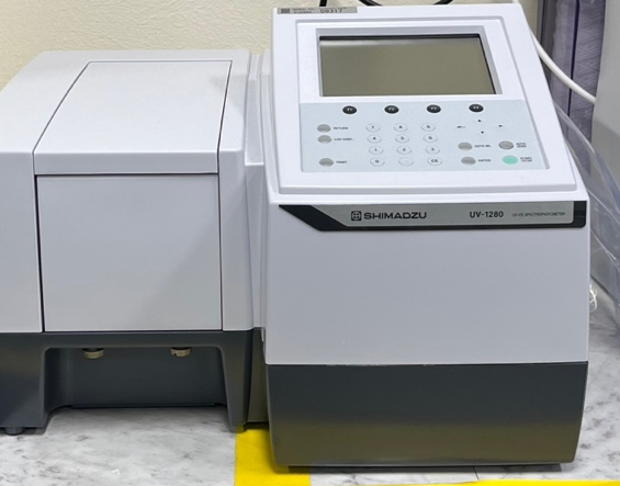 UV-Vis spectroscopy (UV1280, SHIMADZU) 사진
